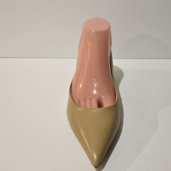 Sam Edelman Women's Franci Pointed Toe Lux Tan Kitten Shoes 8 - Picture 5 of 10